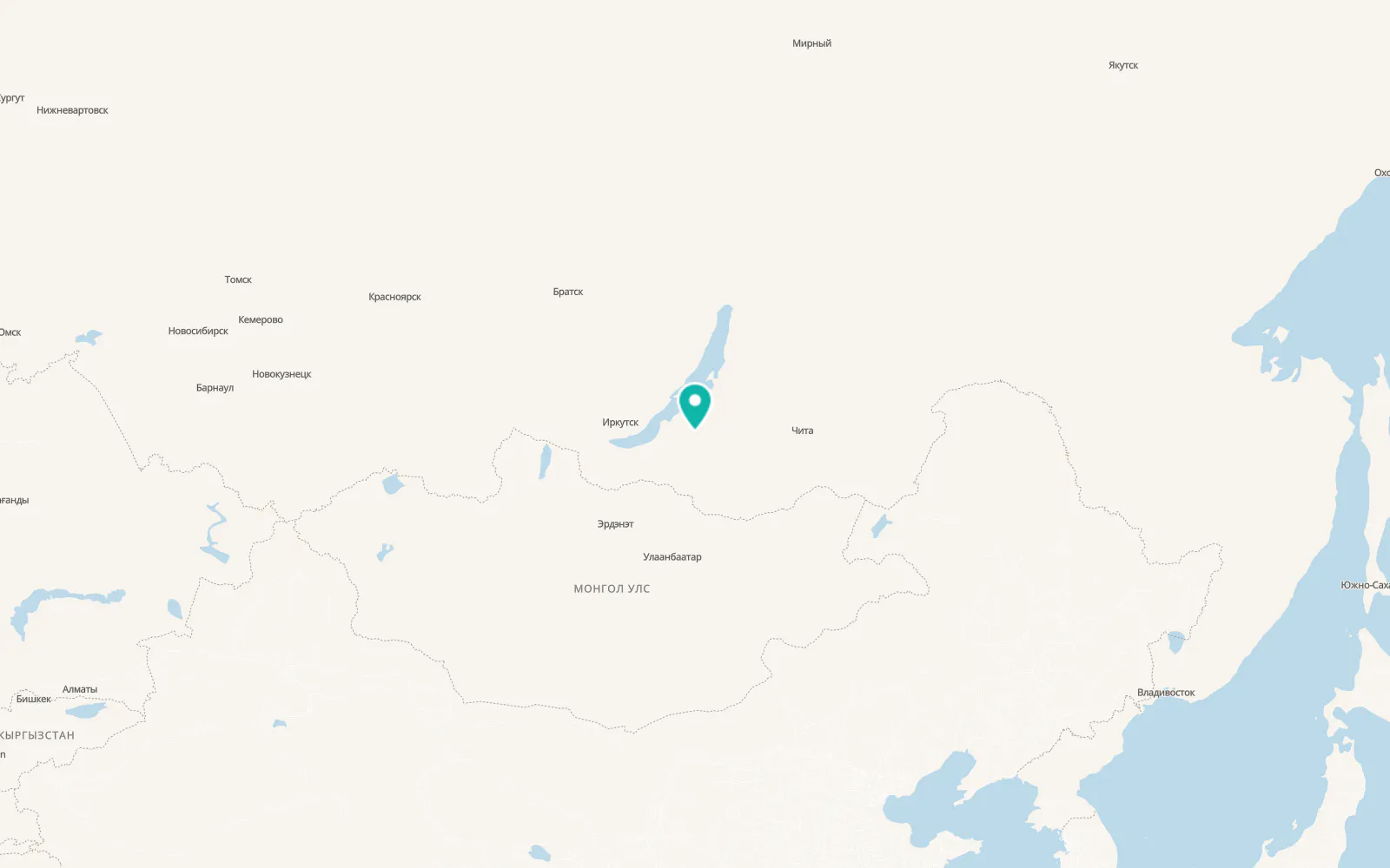 Map of Onokhoy