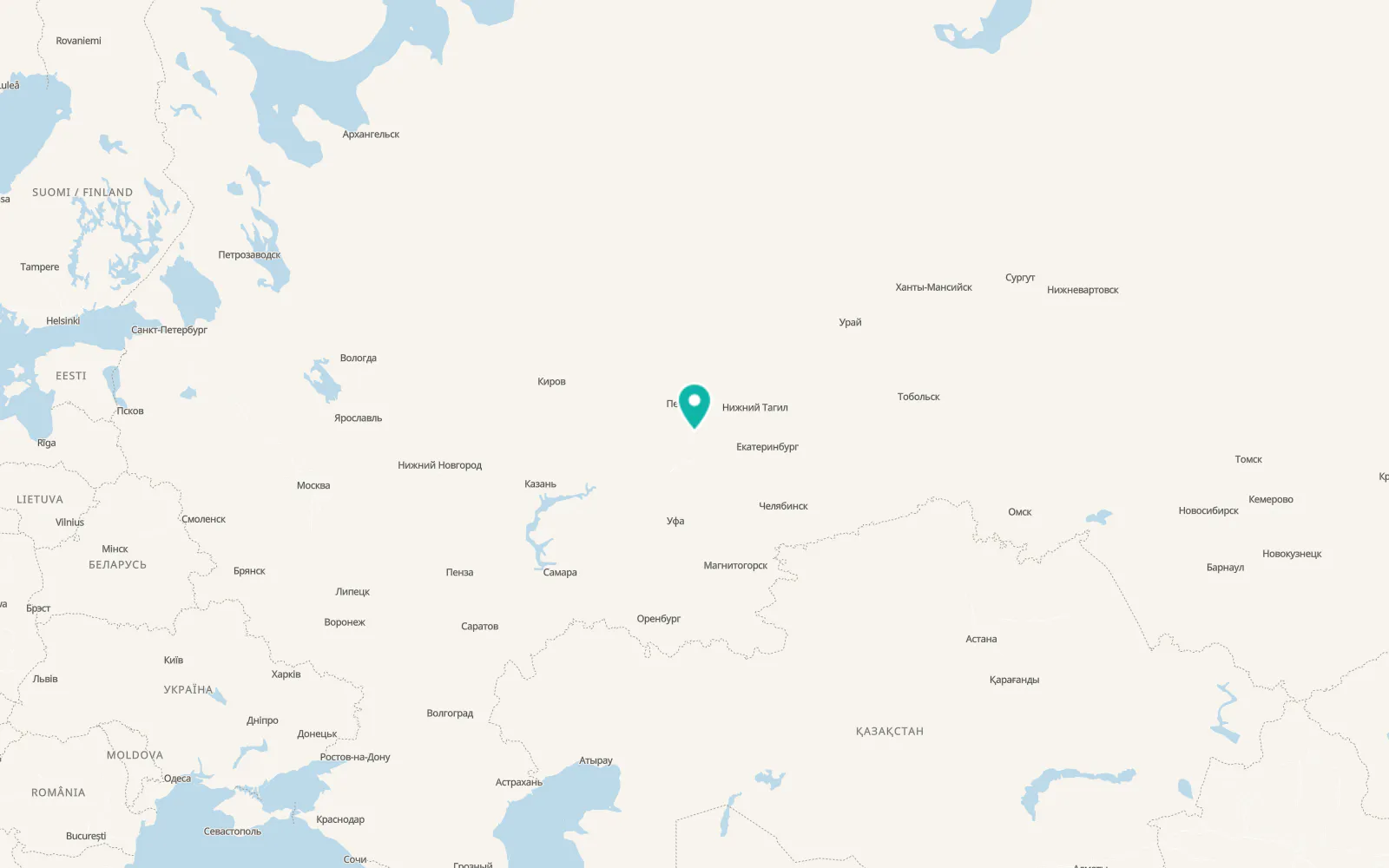 Map of Orda