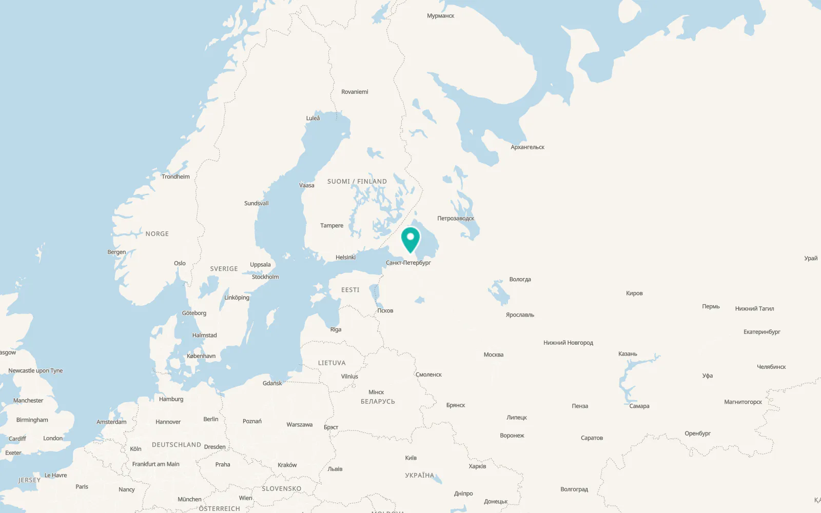 Map of Osel’ki
