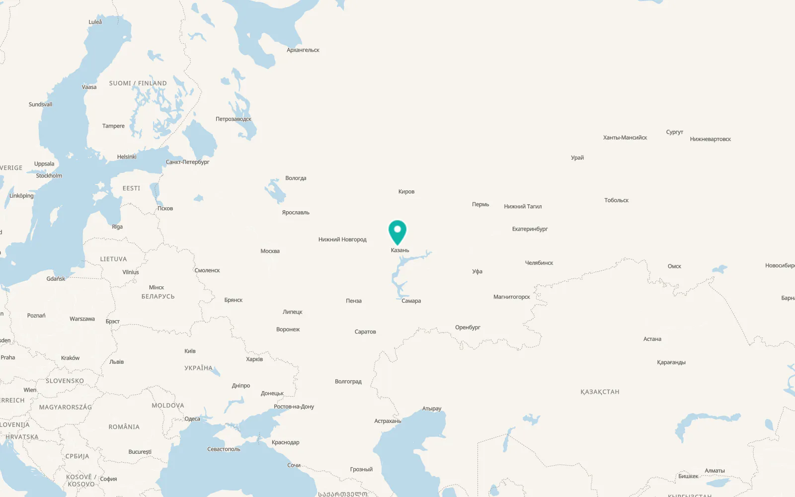 Map of Osinovo