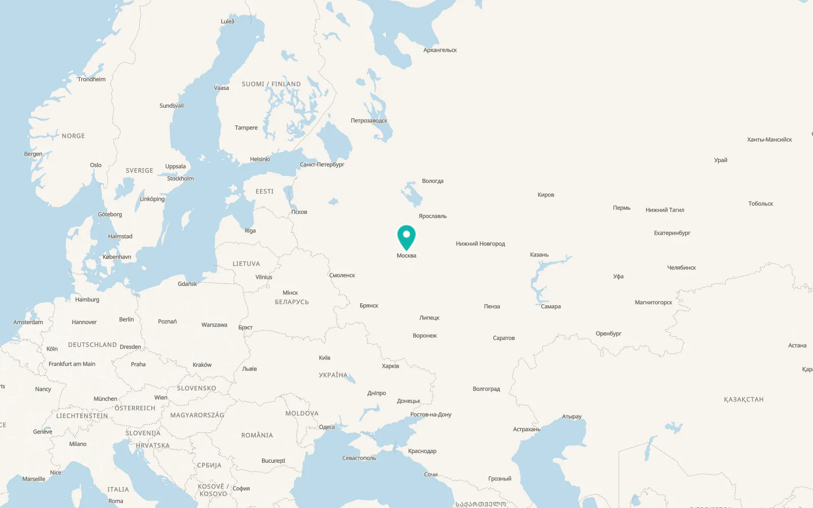 Map of Ostankinskiy