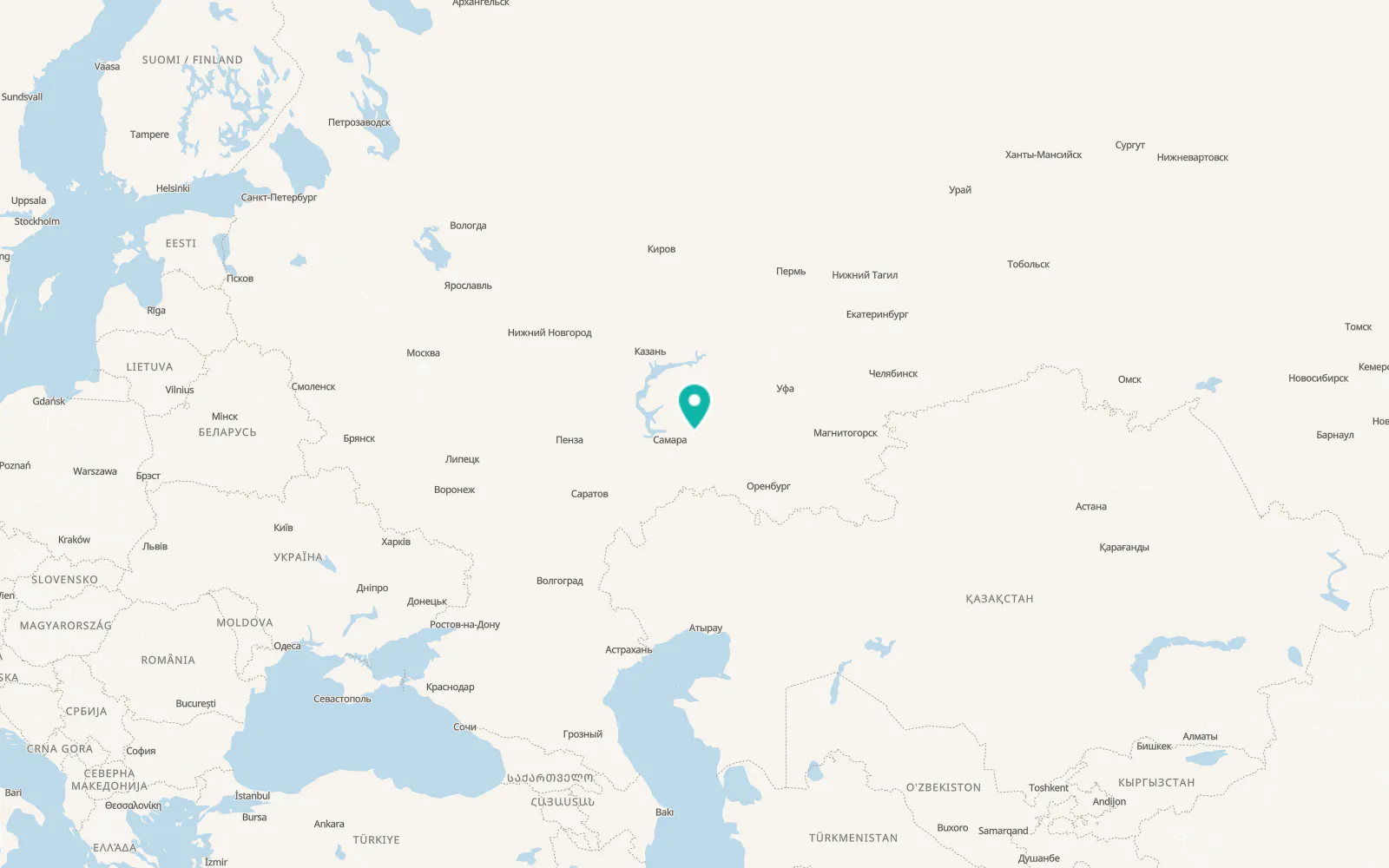 Map of Otradnyy