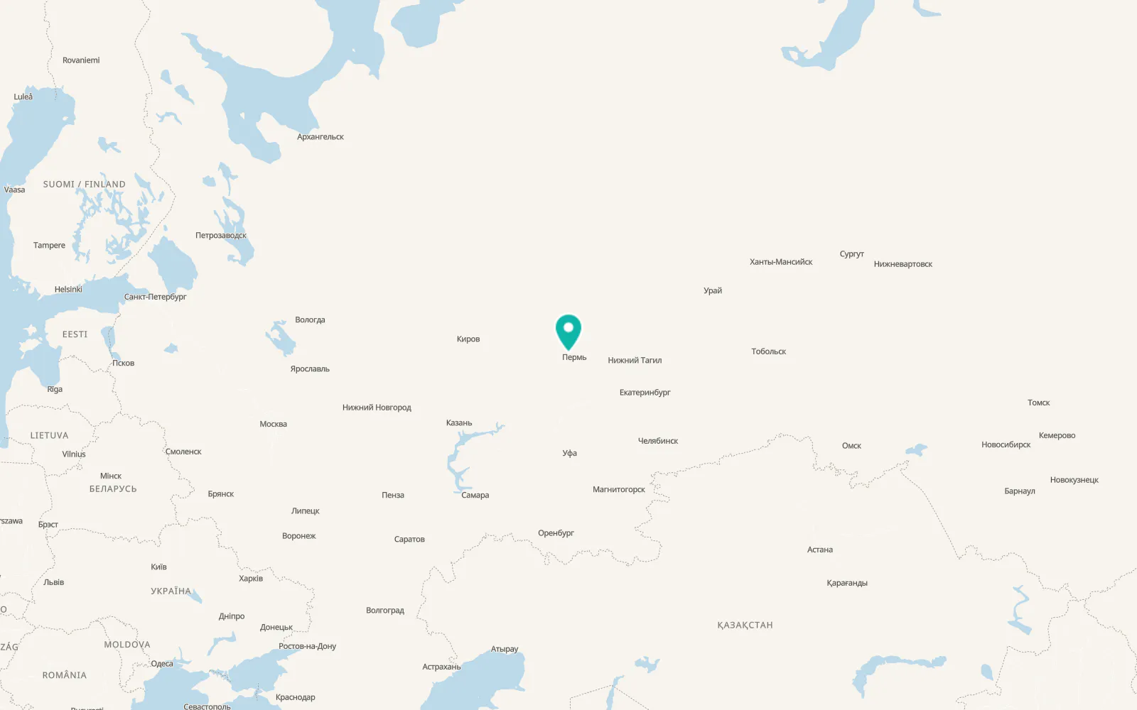 Map of Overyata