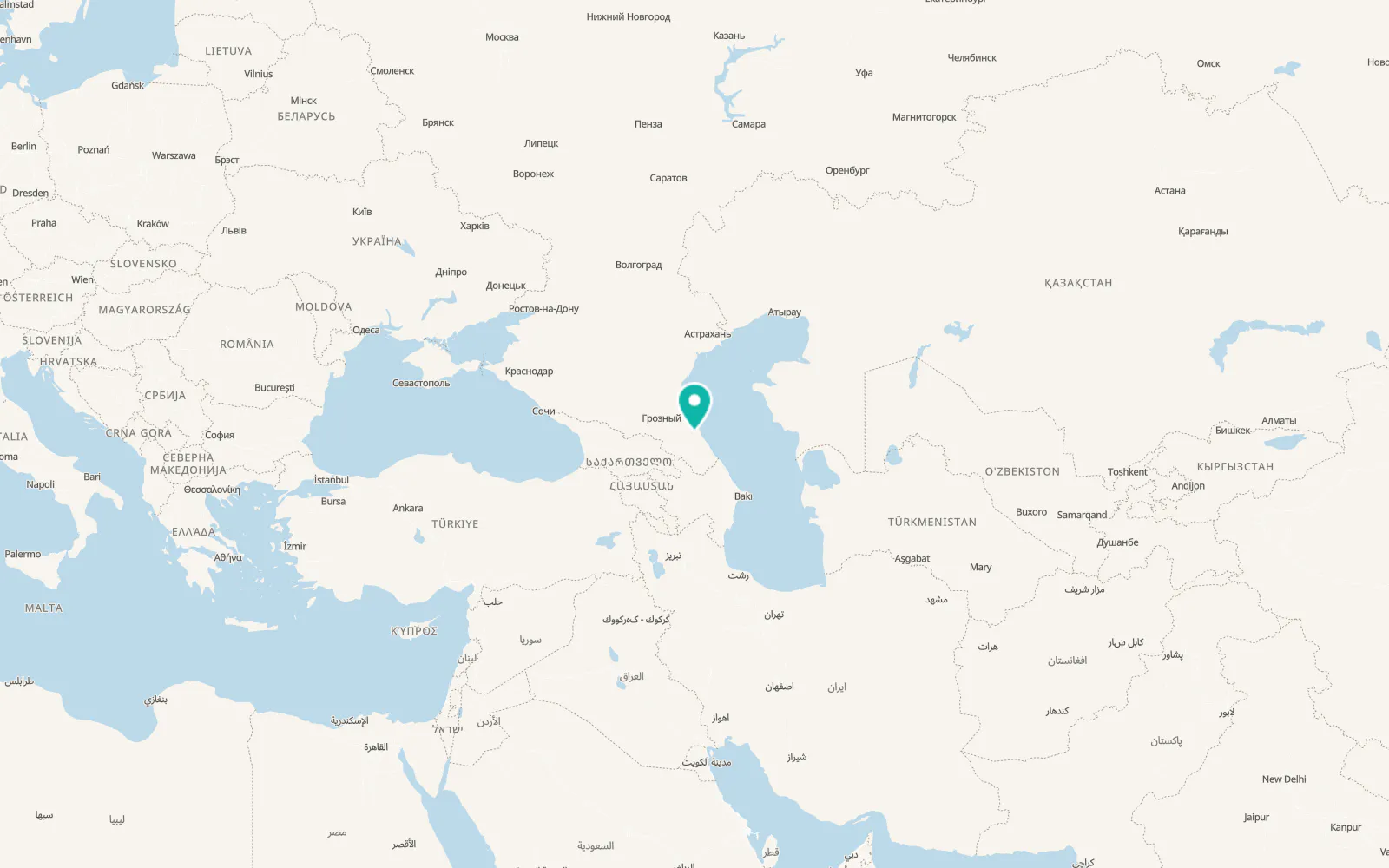 Map of Paraul