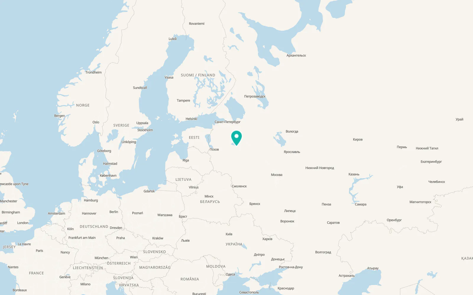 Map of Parfino