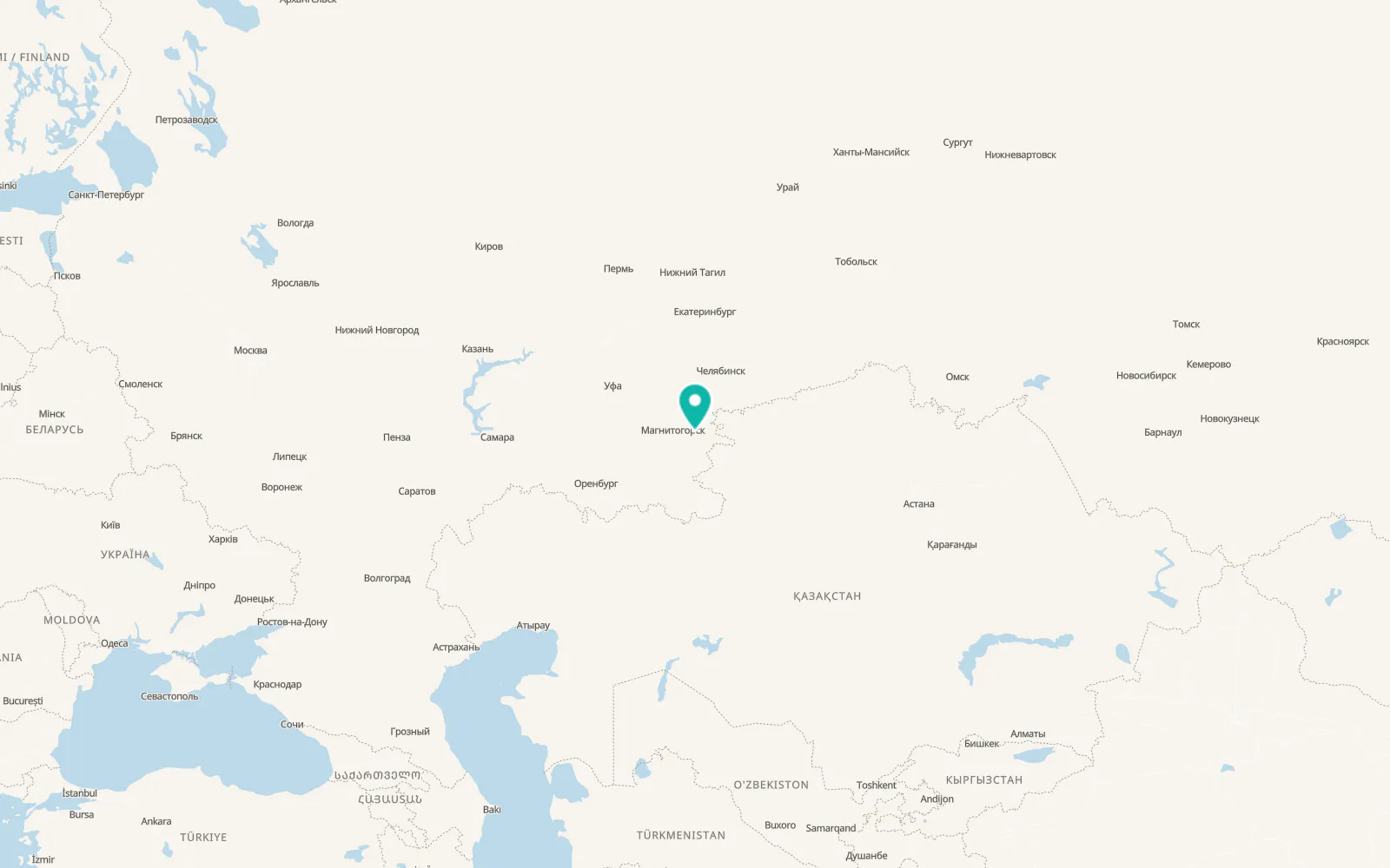 Map of Parizh