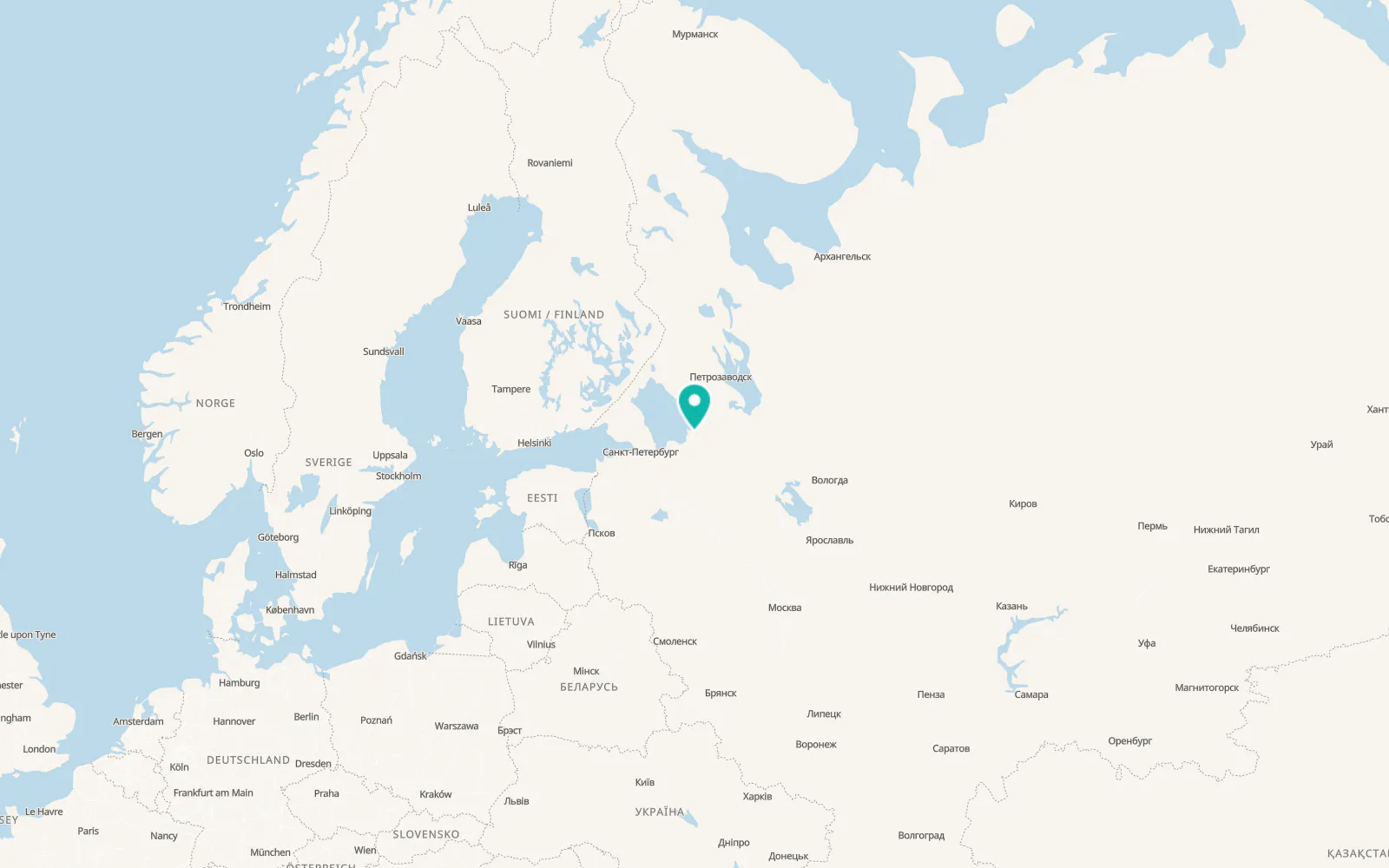 Map of Pasha
