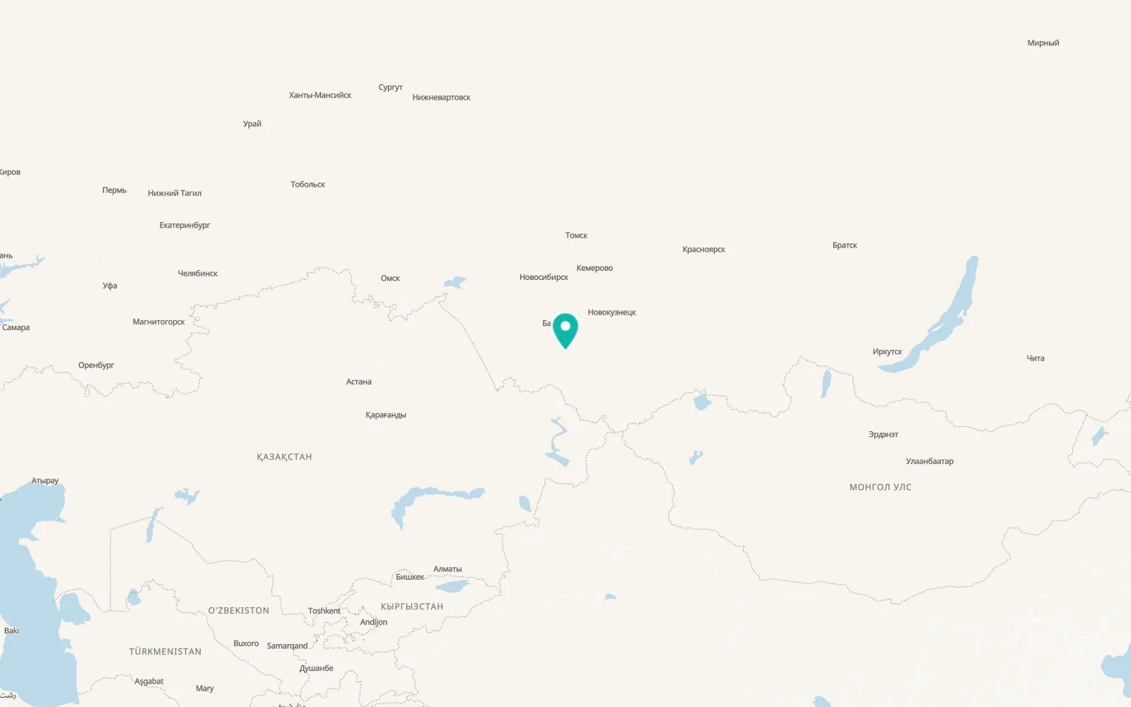 Map of Pautovo