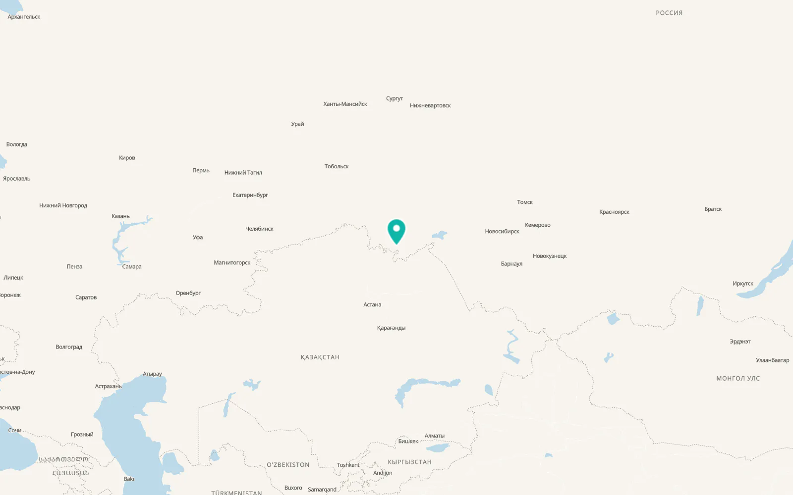 Map of Pavlogradka