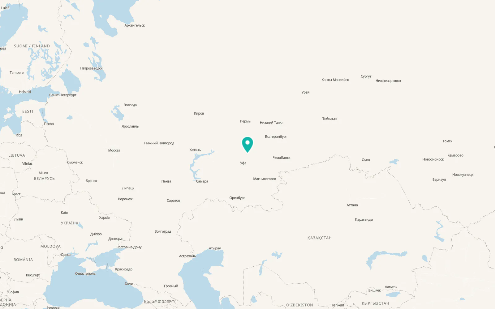Map of Pavlovka