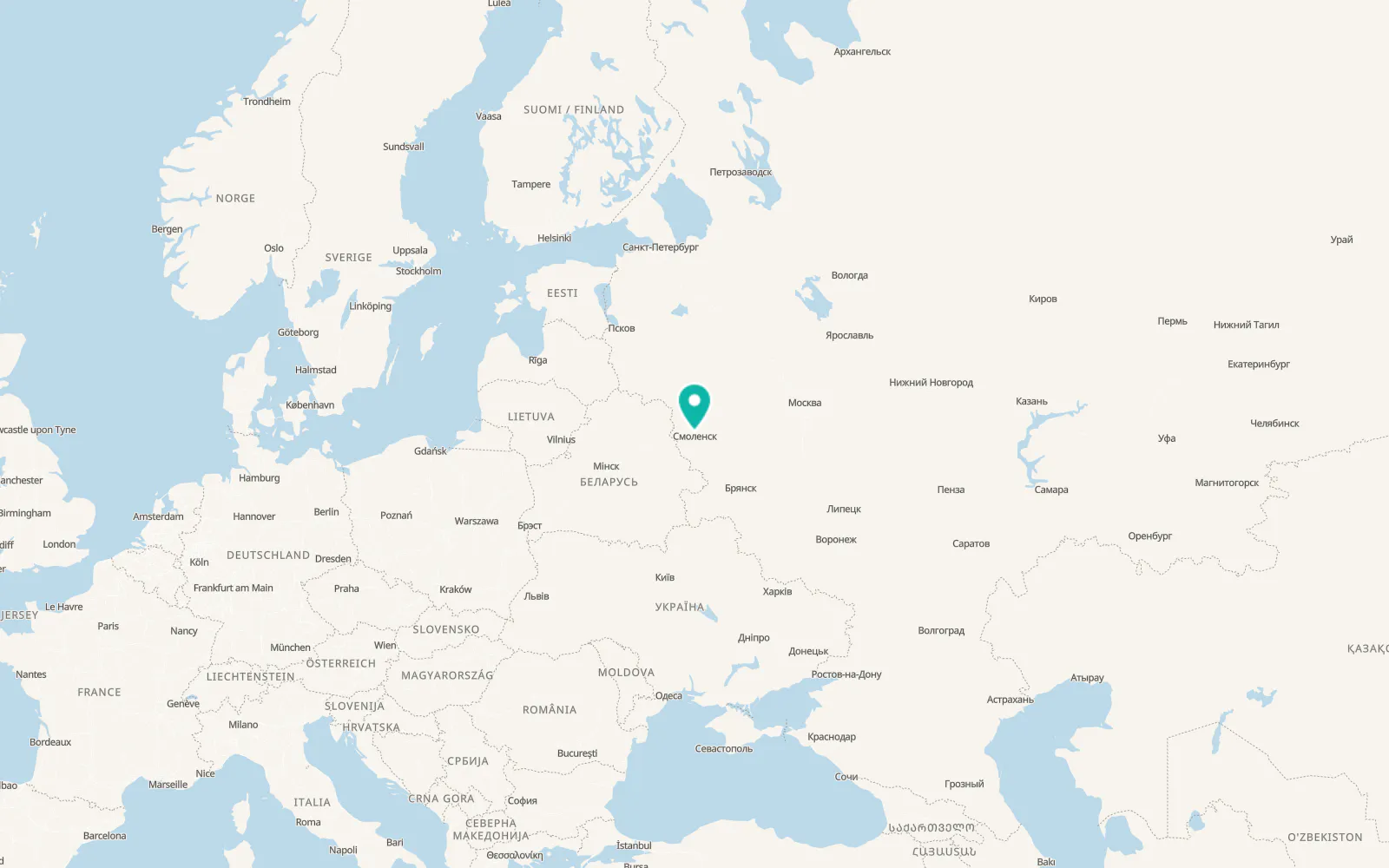 Map of Pechersk