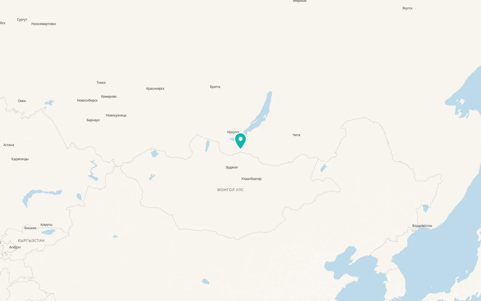 Map of Petropavlovka
