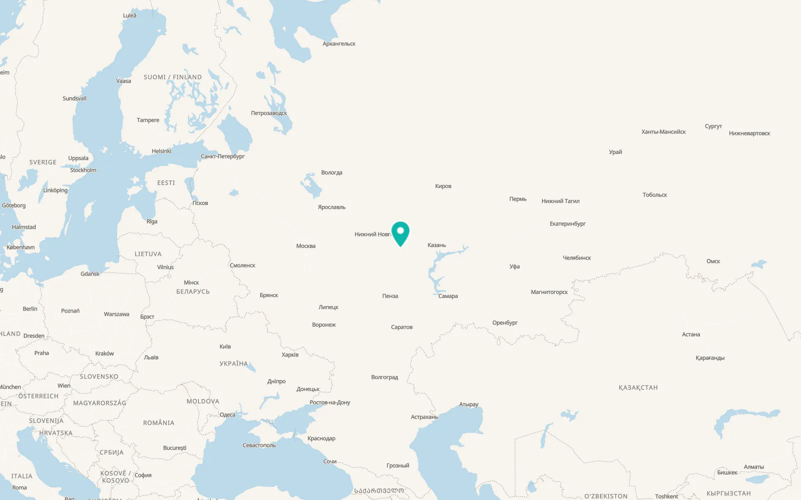 Map of Pil’na