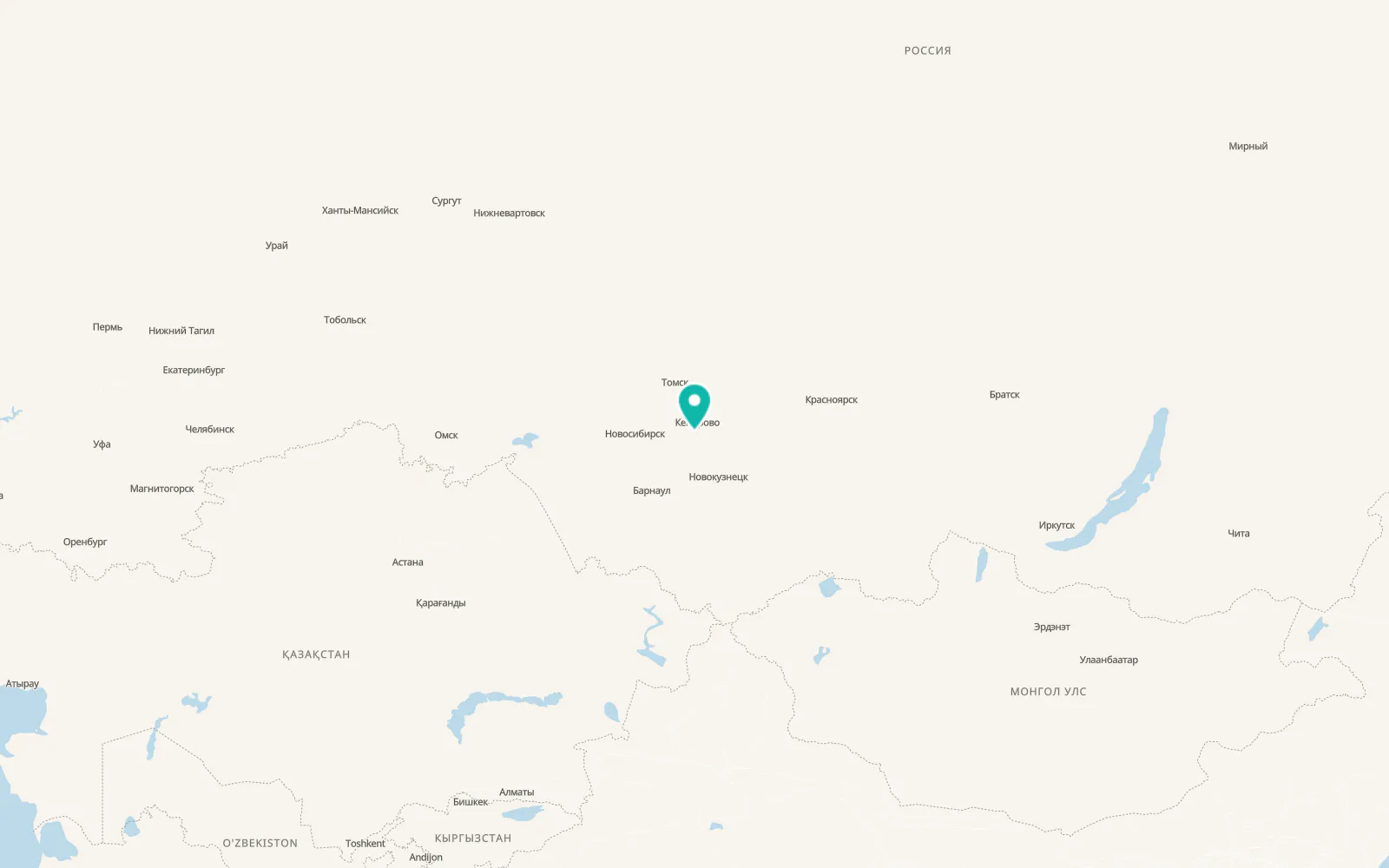 Map of Plotnikovo