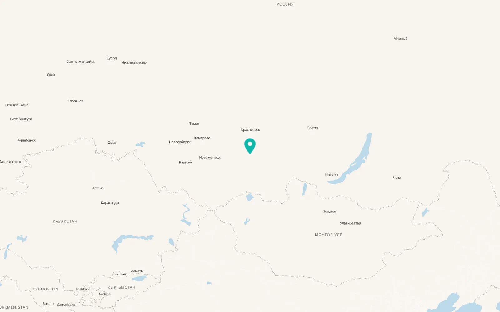 Map of Podgornyy