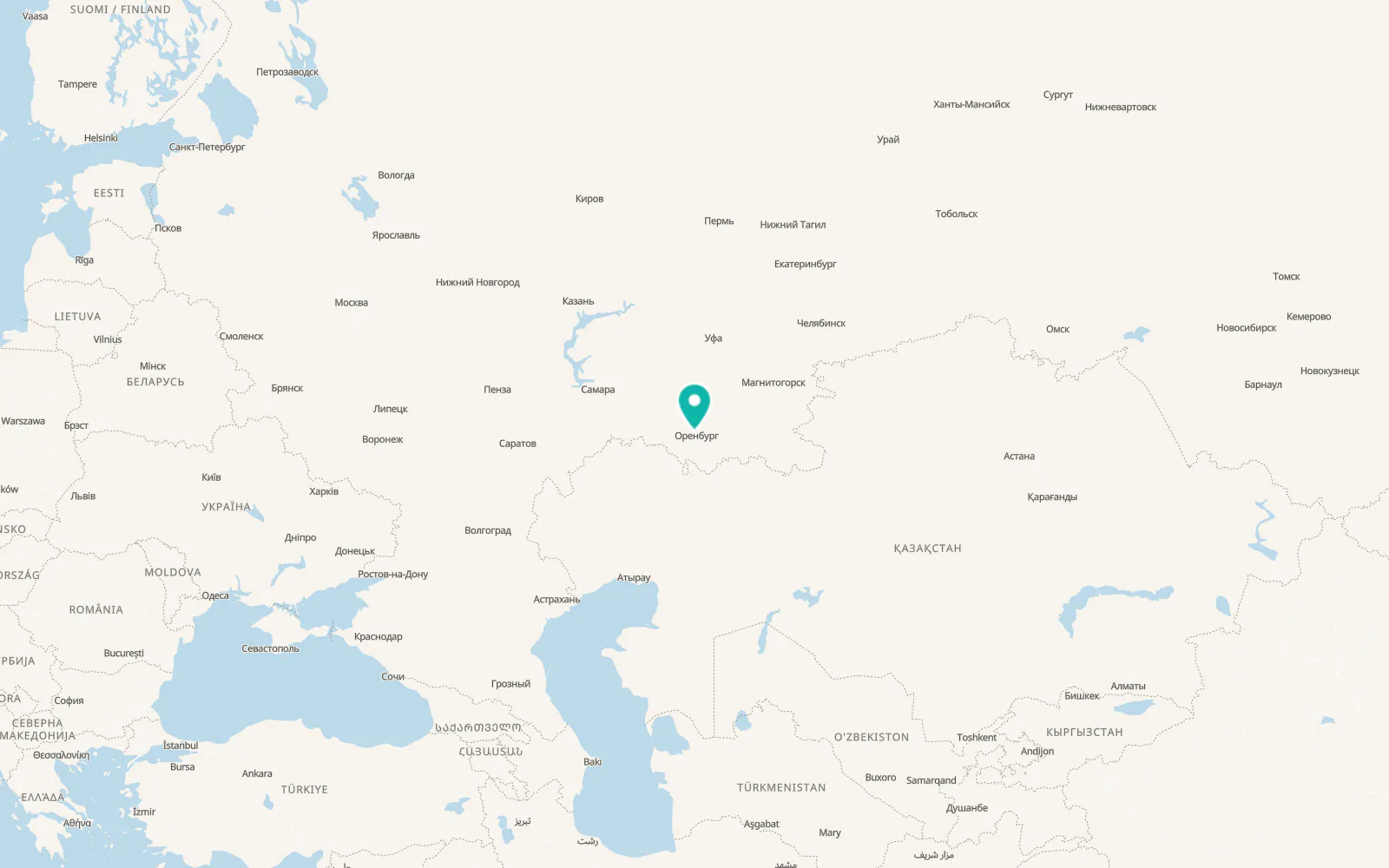 Map of Podgorodnyaya Pokrovka
