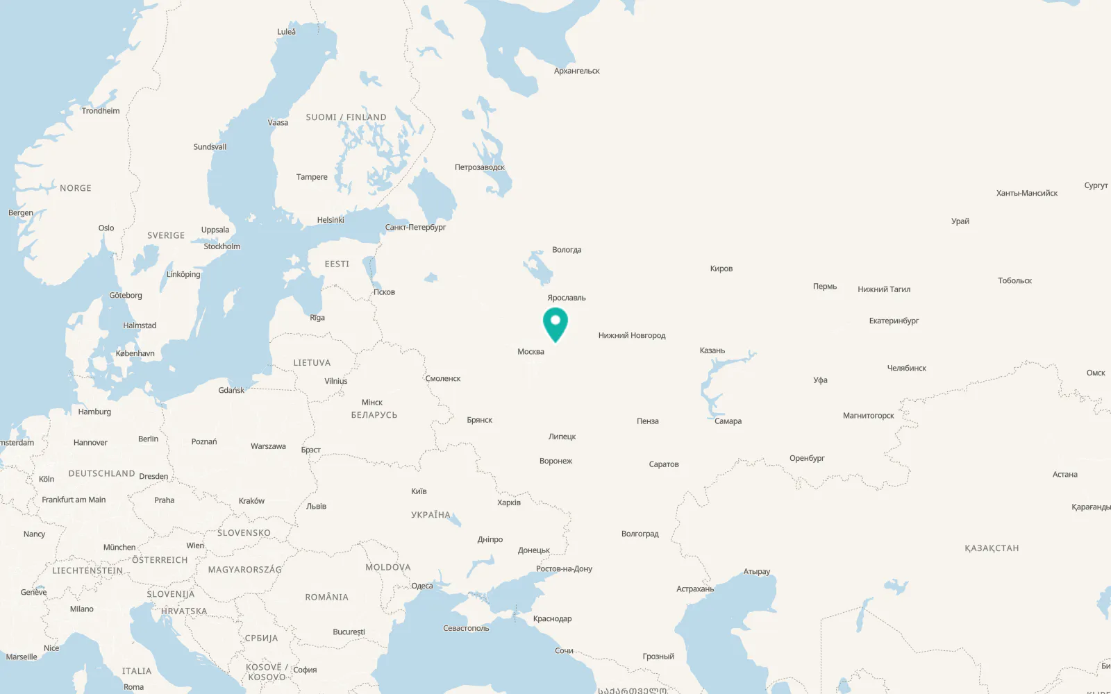 Map of Pokrov