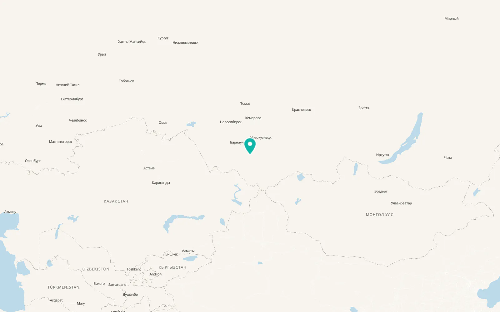 Map of Половинка
