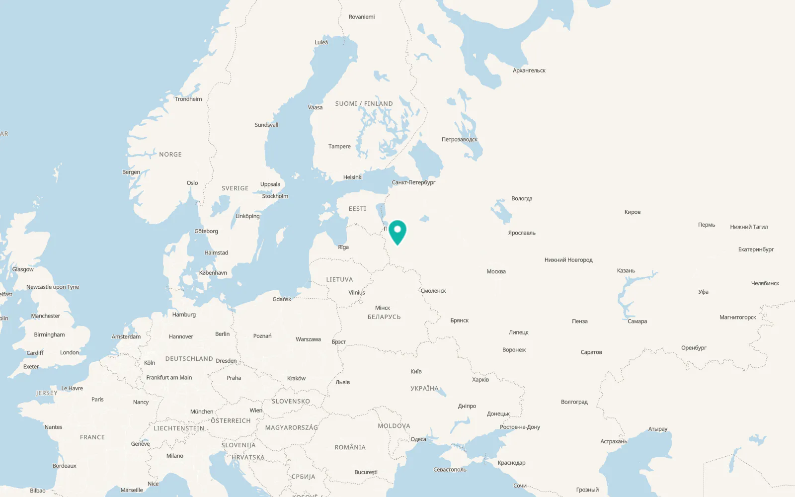 Map of Polyane