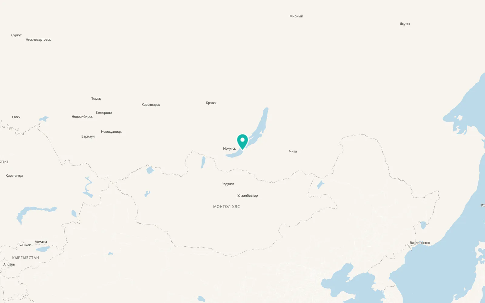 Map of Posol’skoye