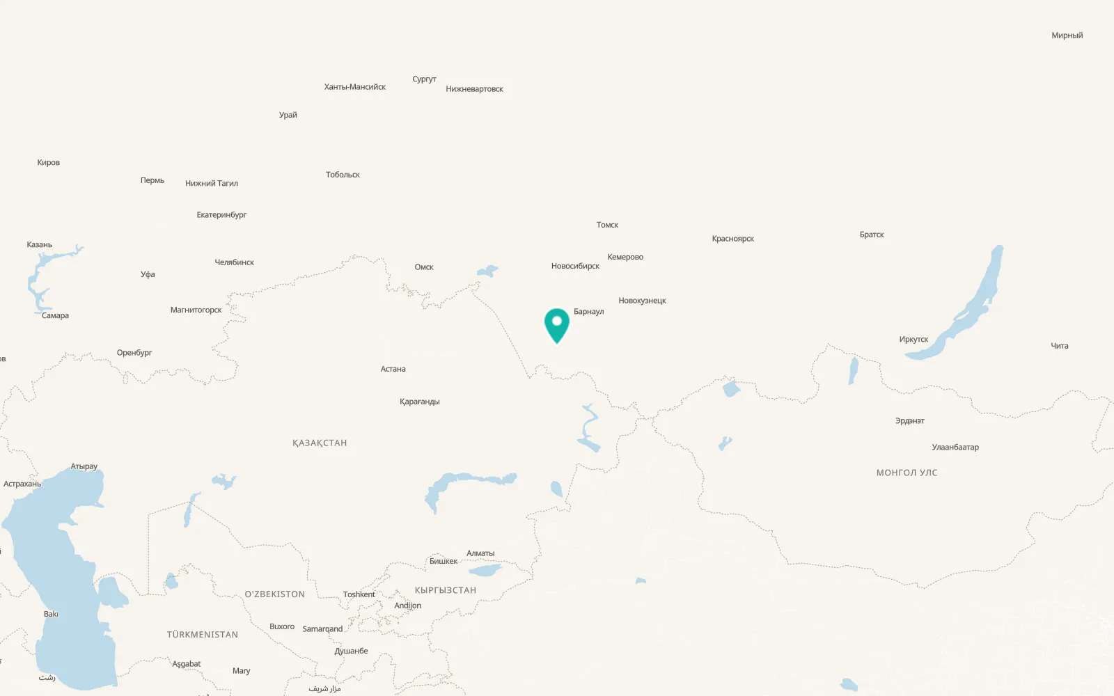 Map of Pospelikha