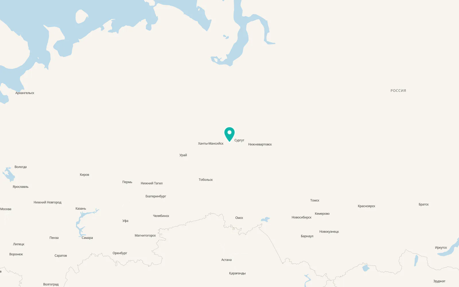 Map of Poykovskiy