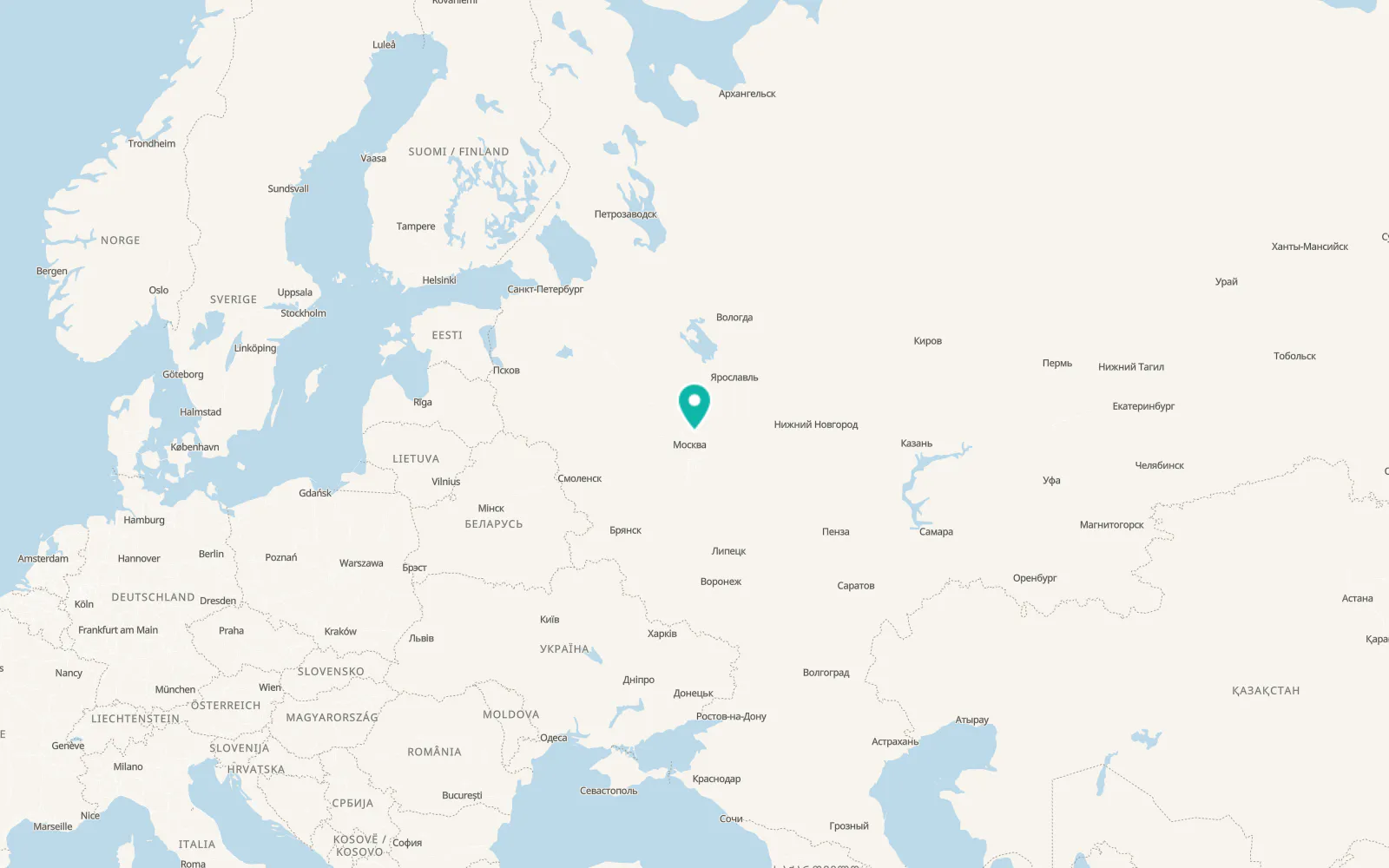Map of Pravdinskiy