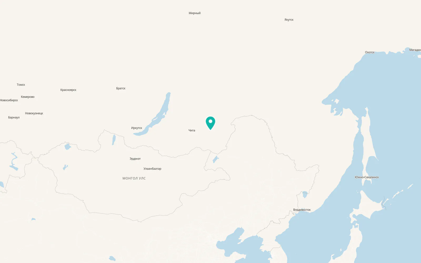 Map of Priiskovyy