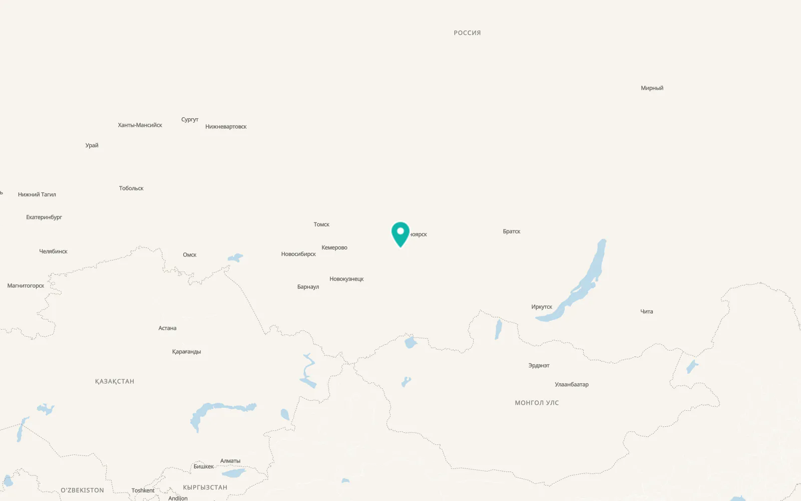 Map of Primorsk