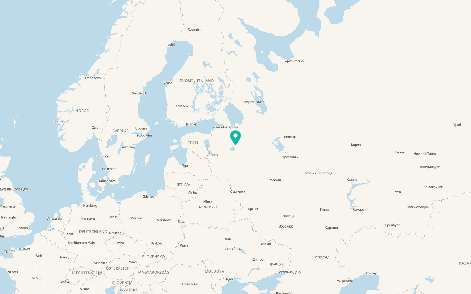 Map of Proletariy