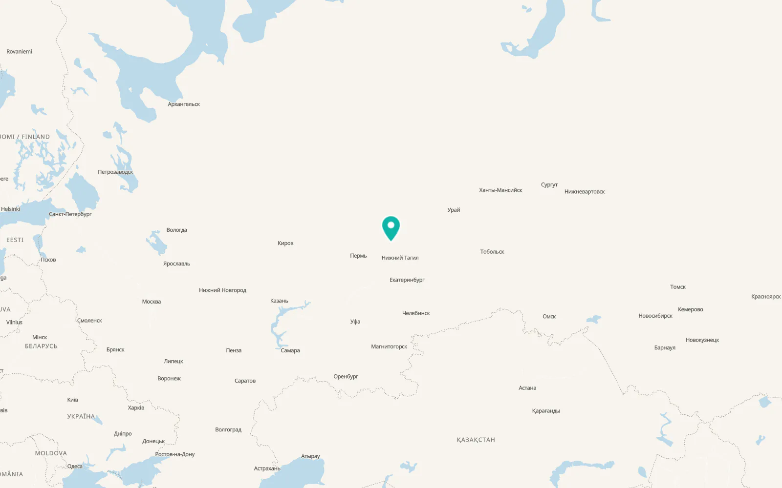 Map of Promysla