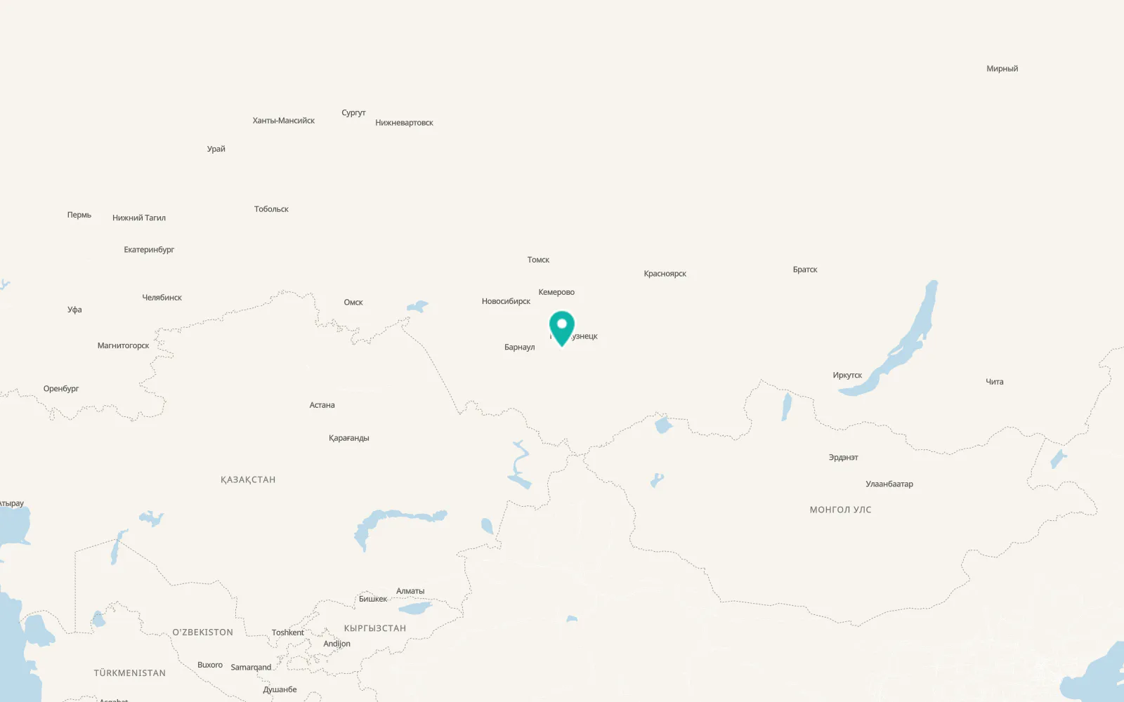 Map of Pushtulim