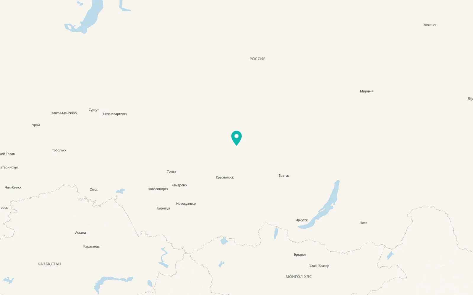 Map of Razdolinsk