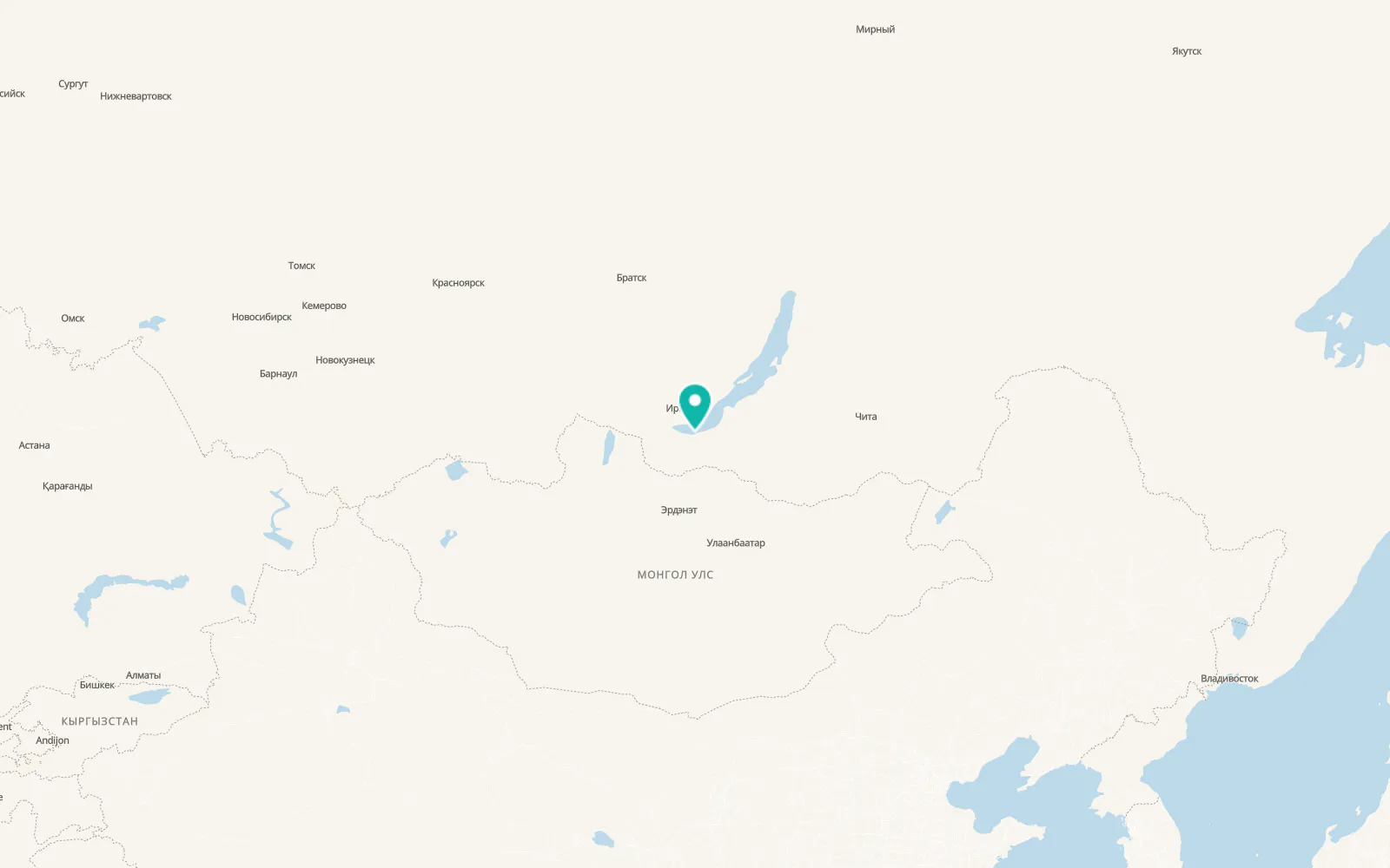 Map of Rechka-Vydrino
