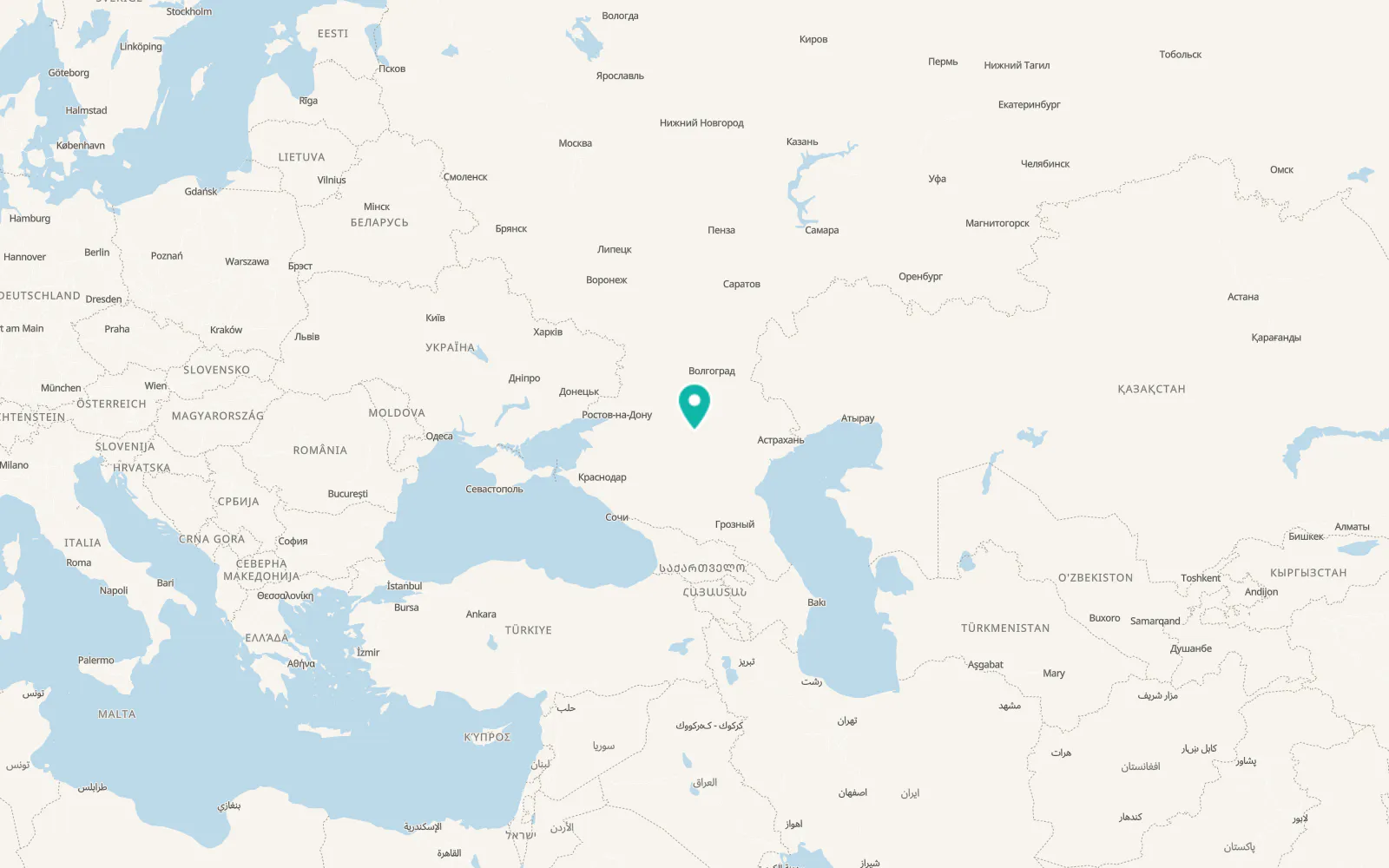 Map of Remontnoye
