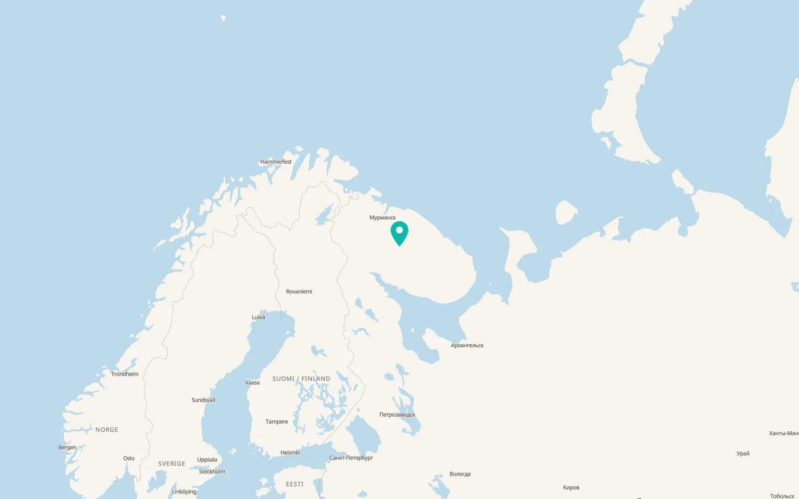 Map of Revda
