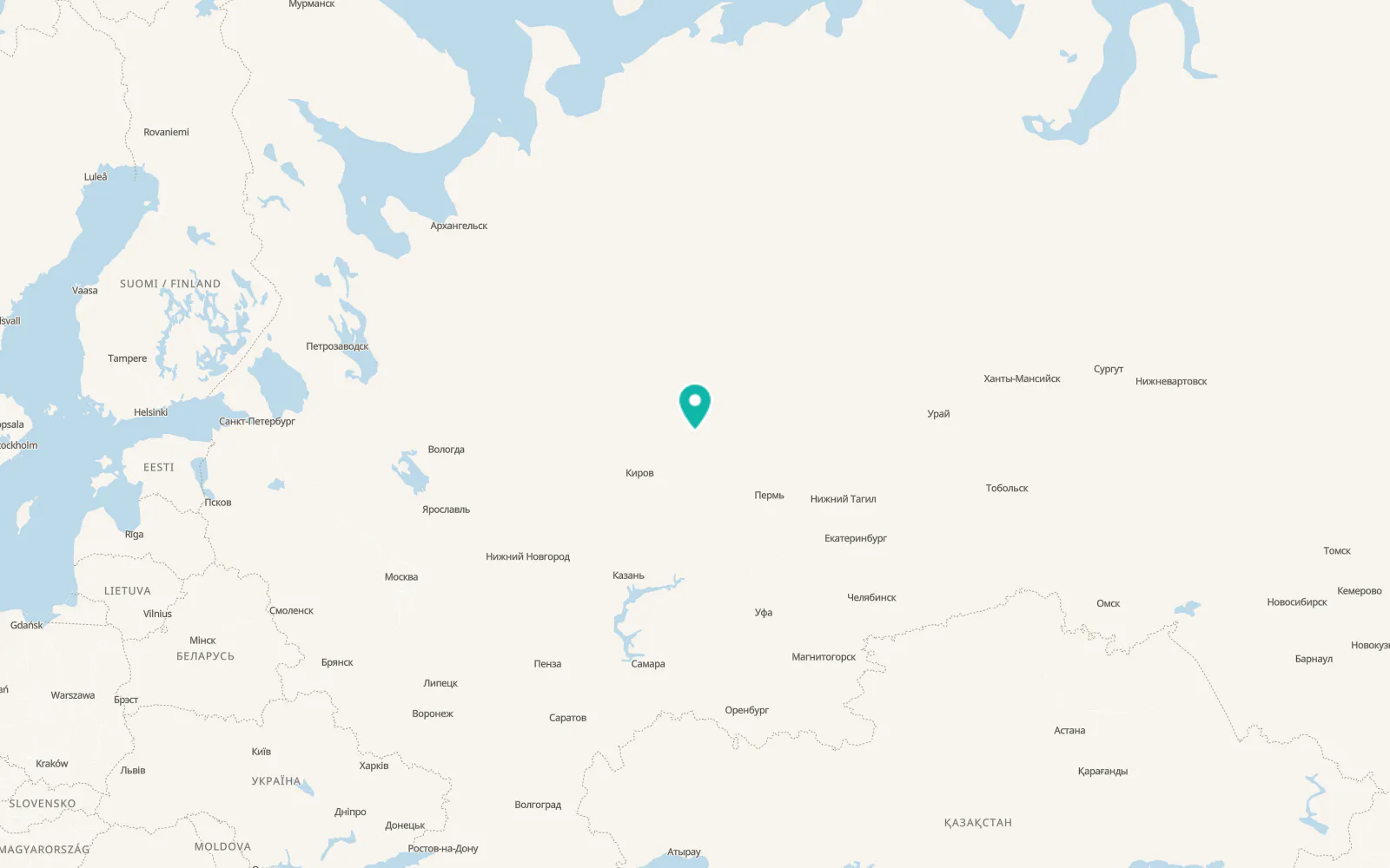 Map of Rudnichnyy