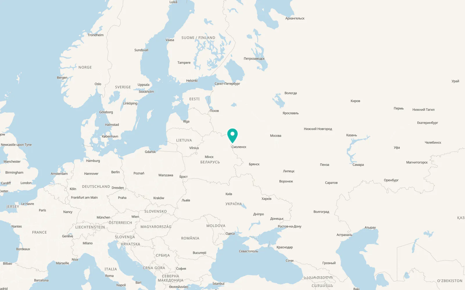 Map of Rudnya