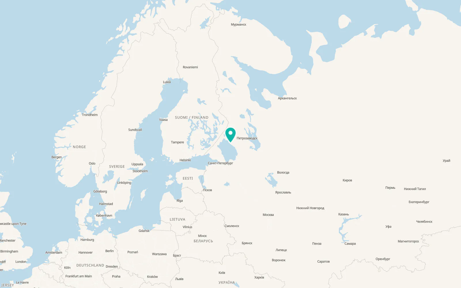 Map of Salmi