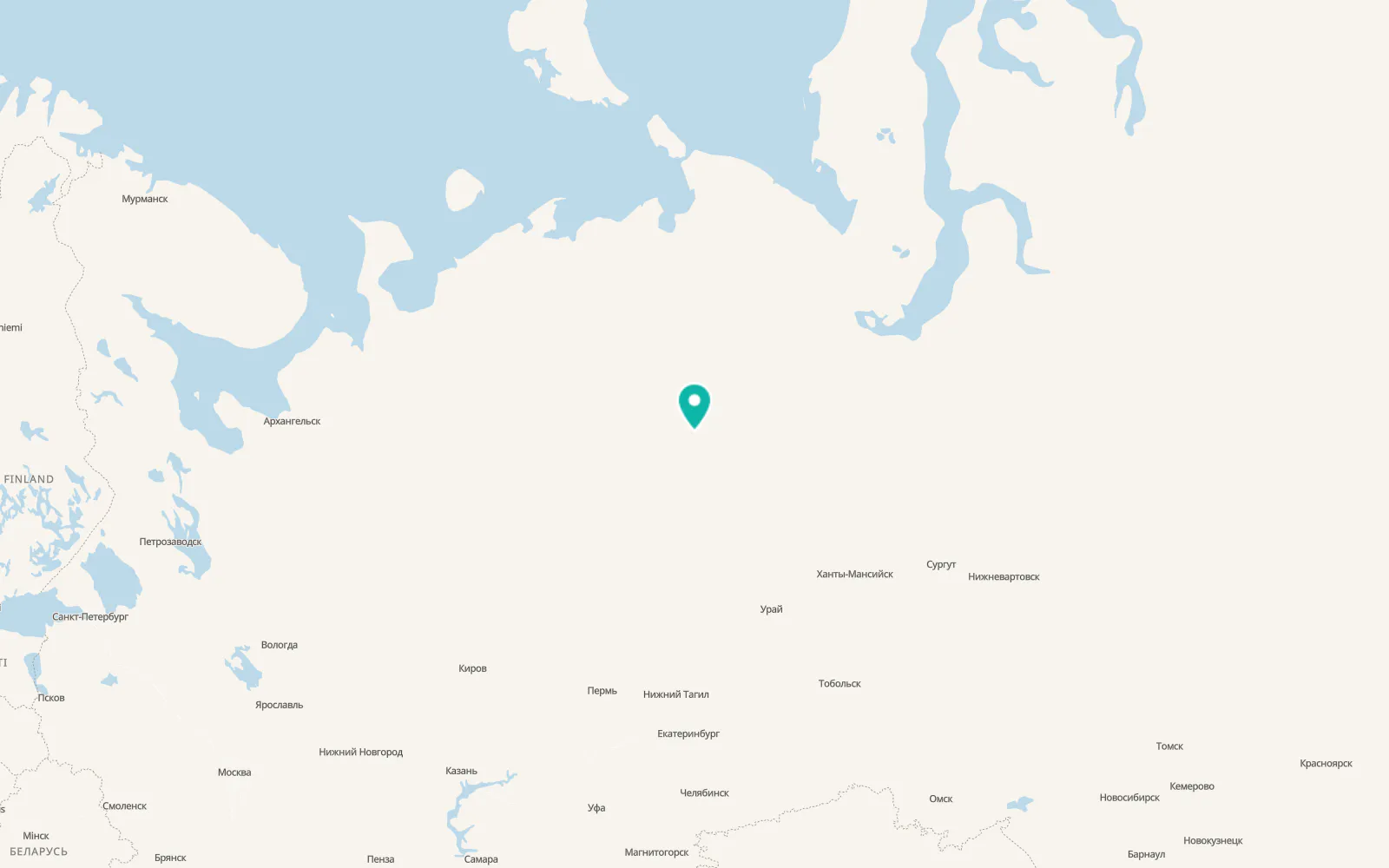 Map of Saranpaul’
