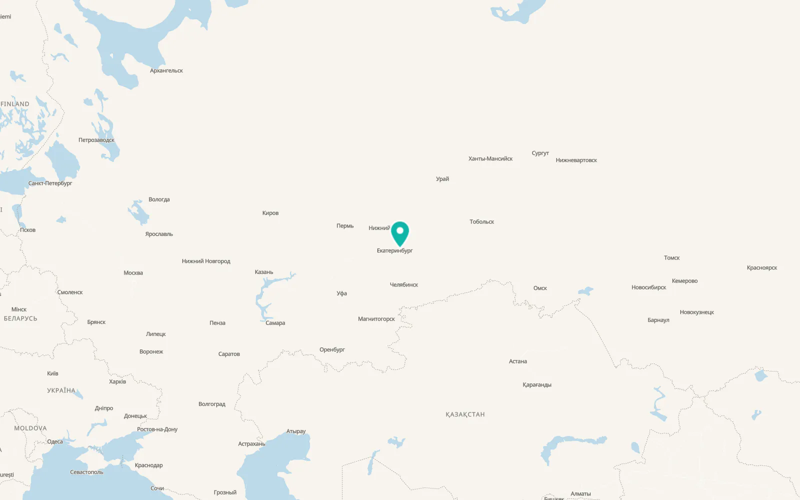 Map of Sarapulka