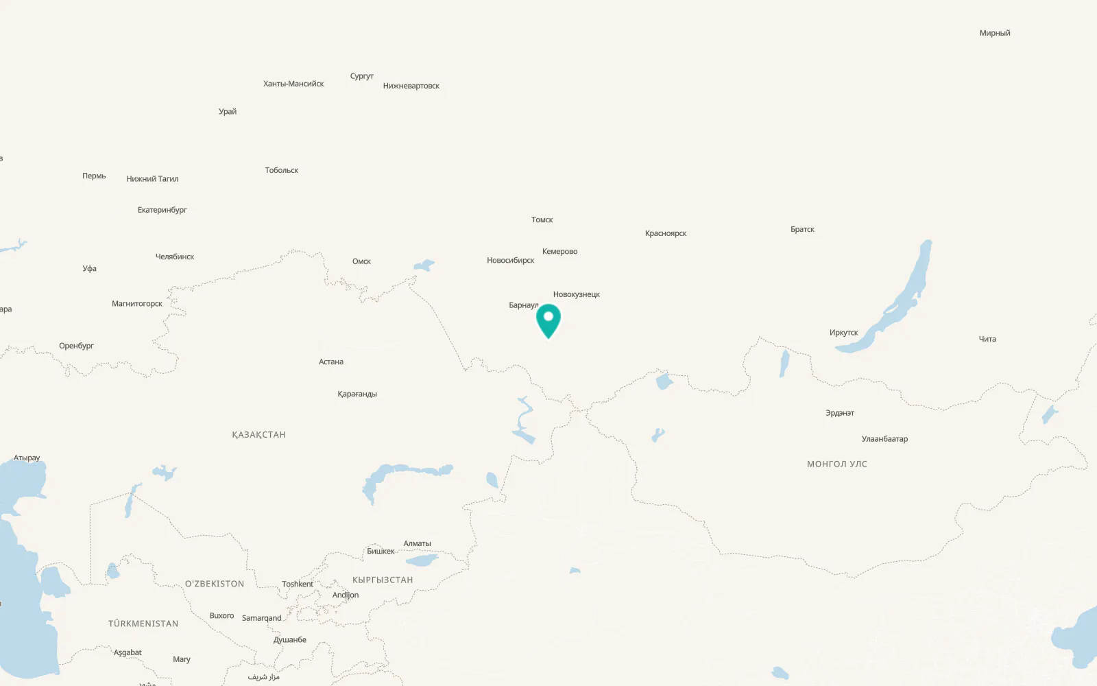 Map of Sarasa