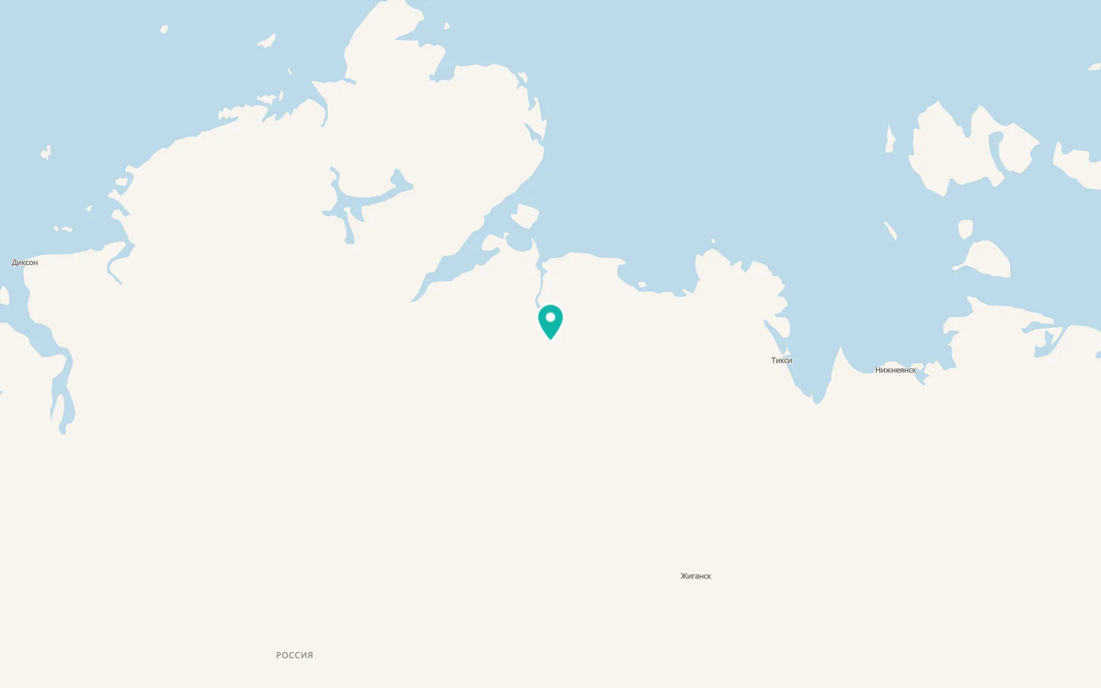 Map of Saskylakh
