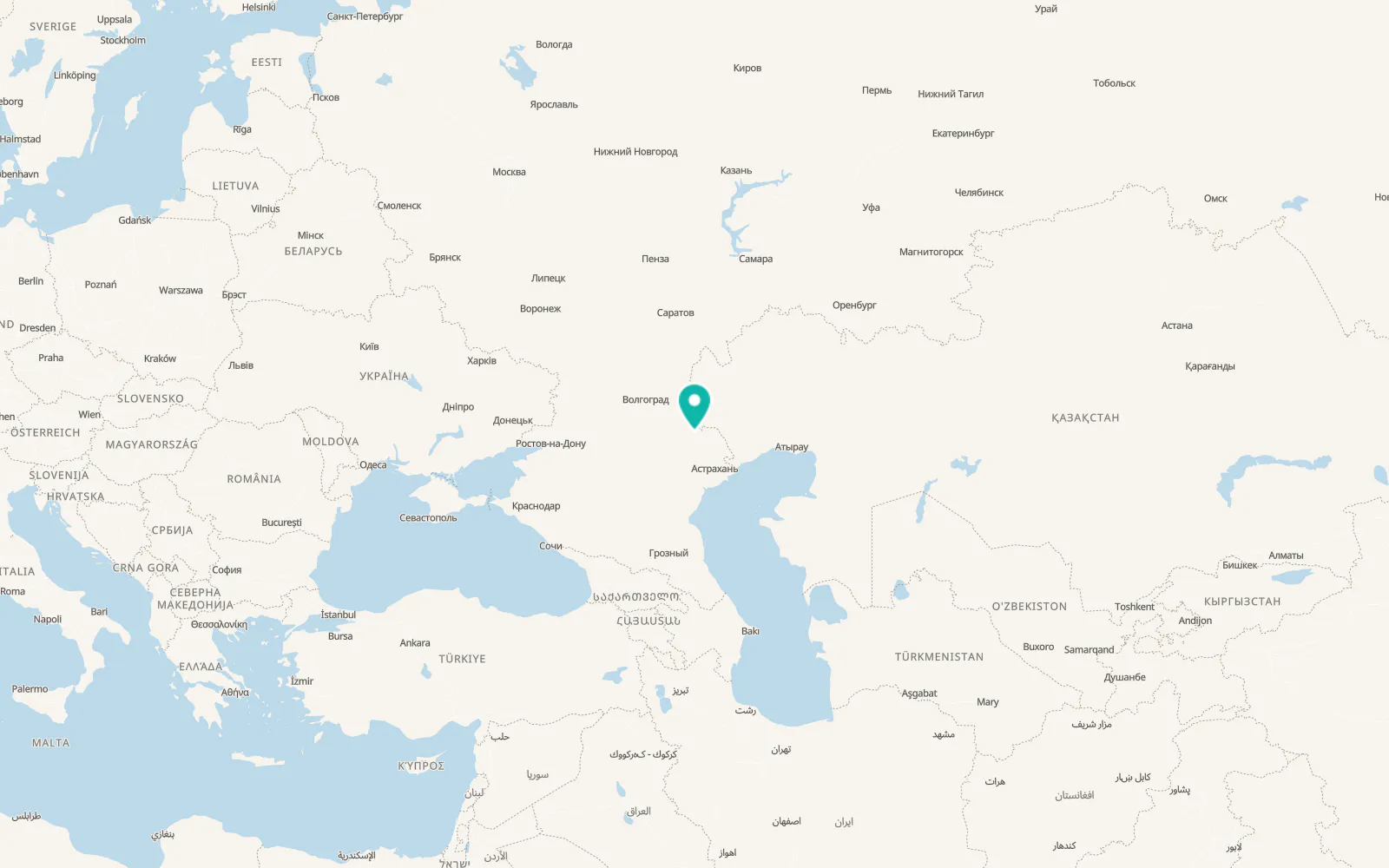 Map of Sasykoli