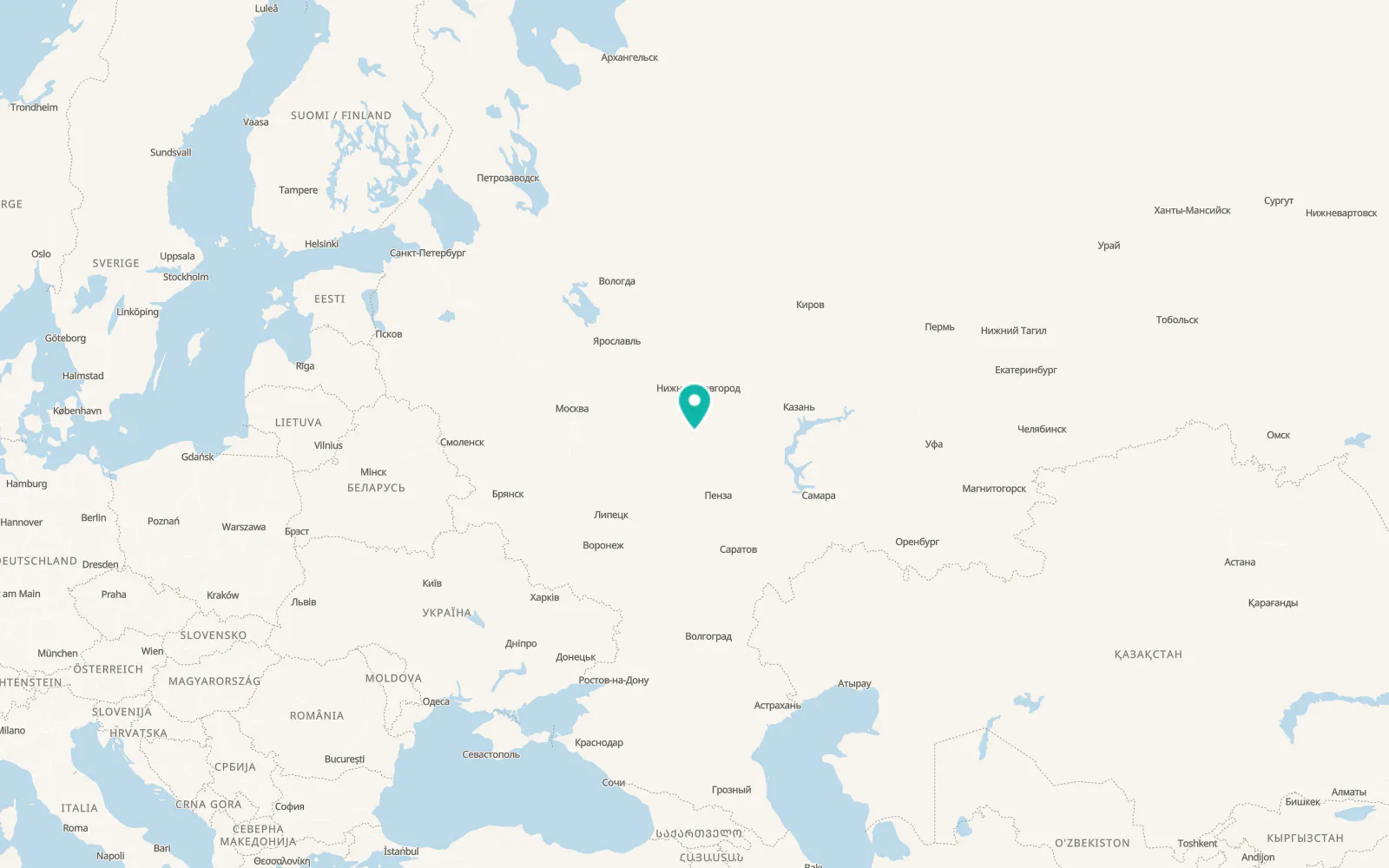 Map of Satis
