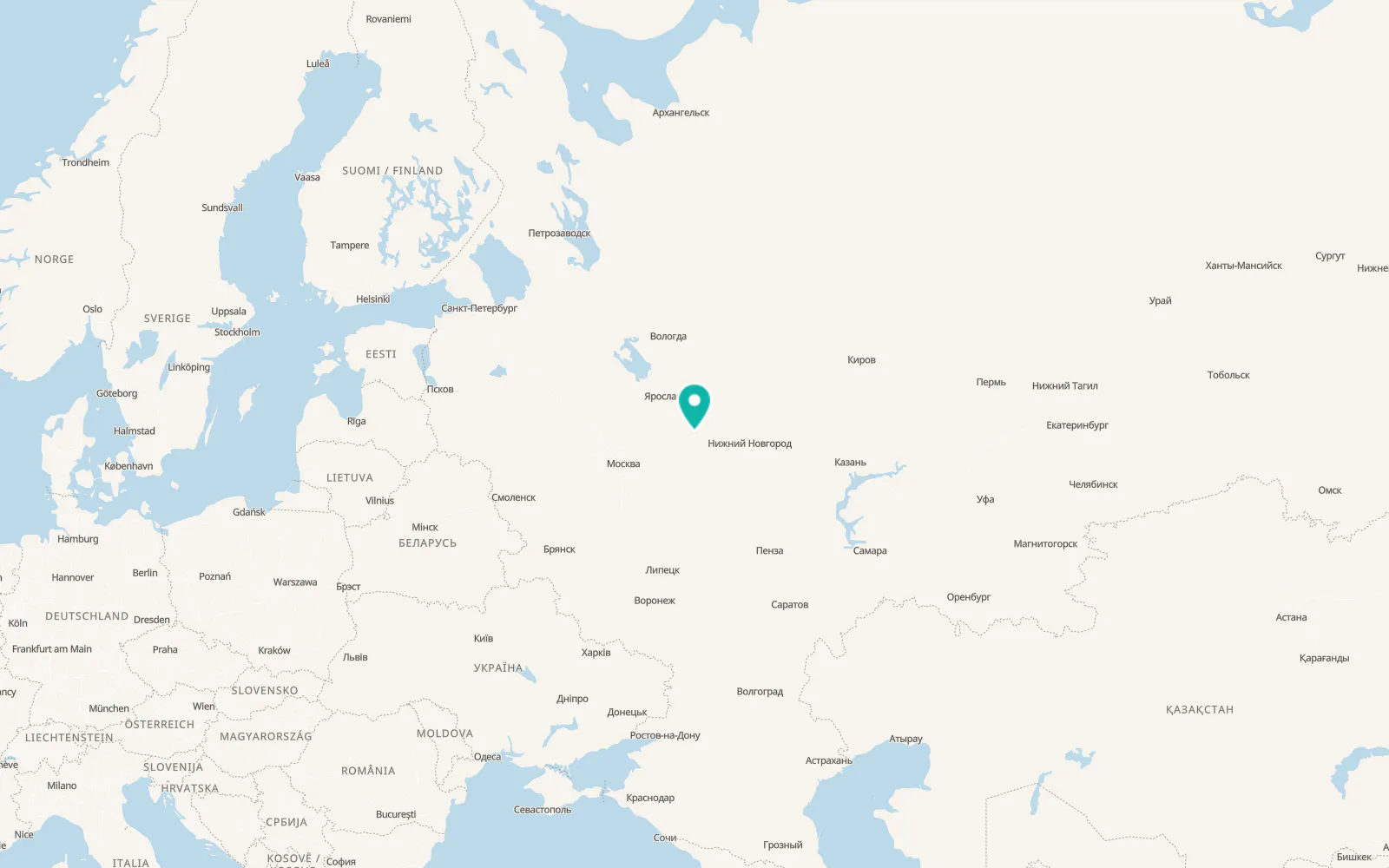 Map of Savino