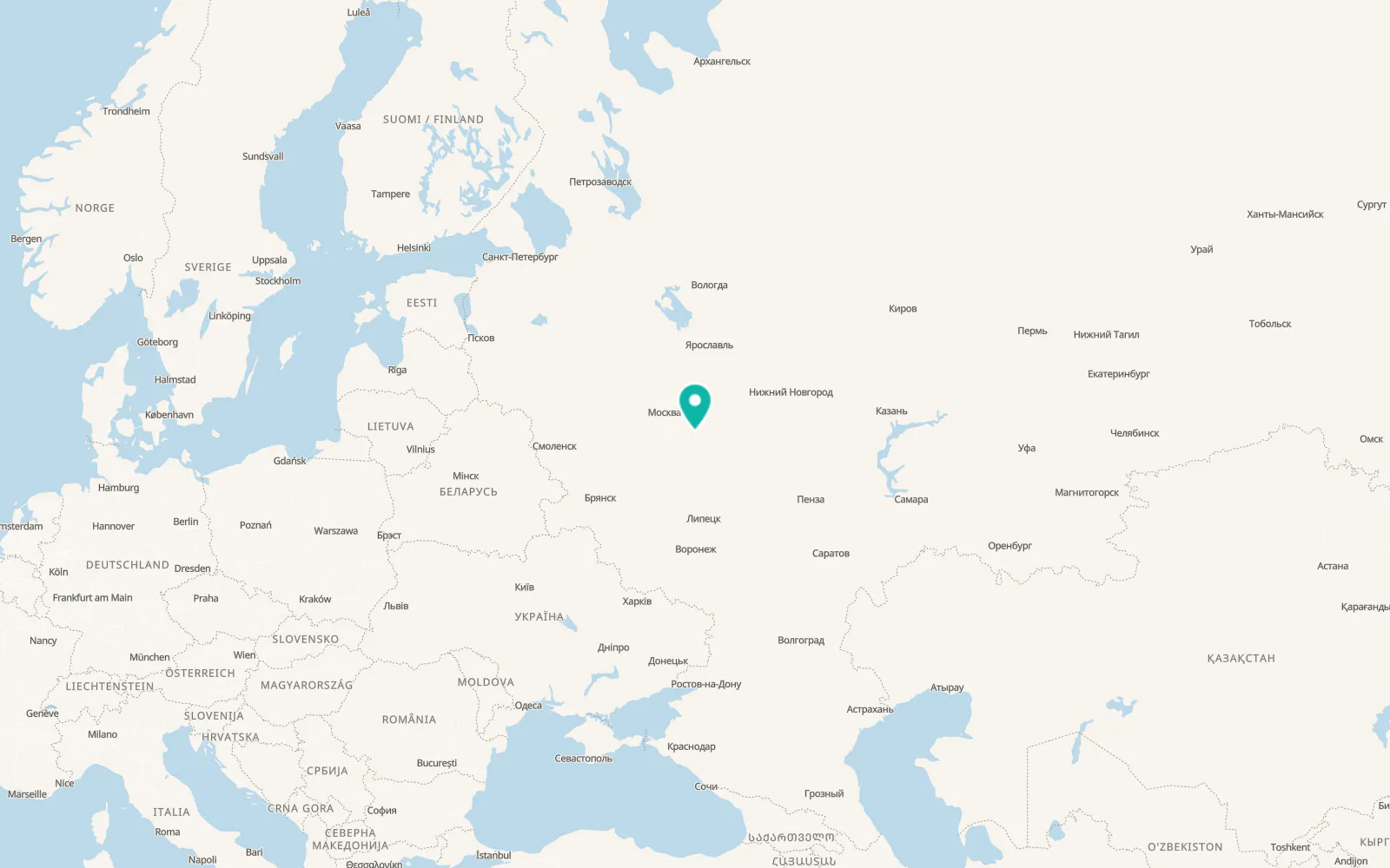 Map of Sel’nikovo