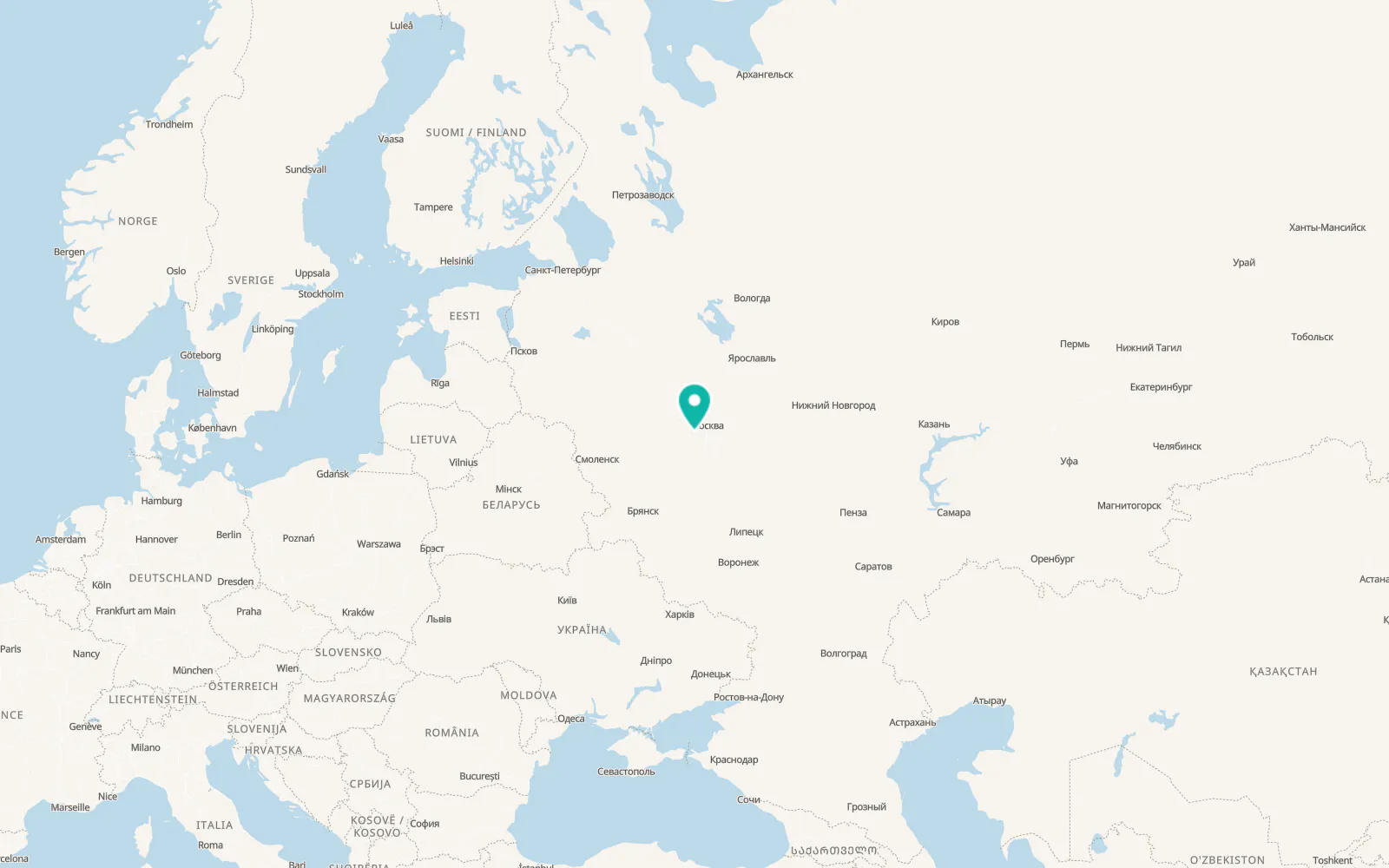 Map of Selyatino