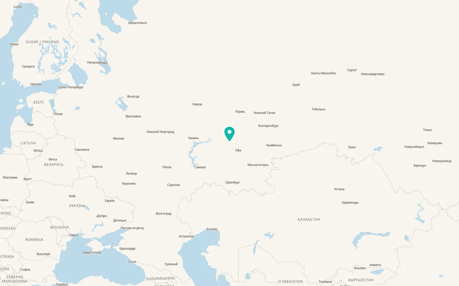 Map of Semiletka