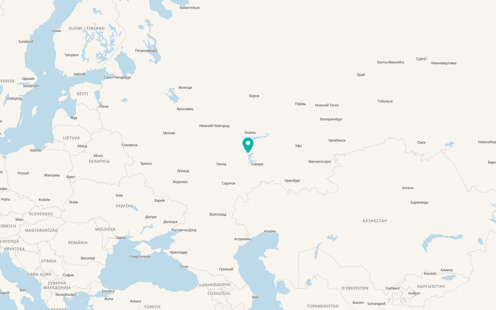 Map of Sengiley